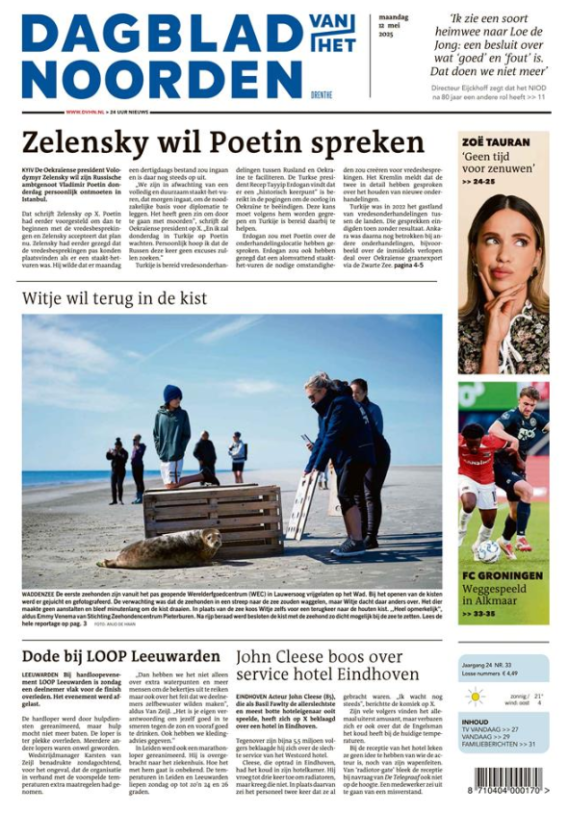 Dagblad van het Noorden (editie West)